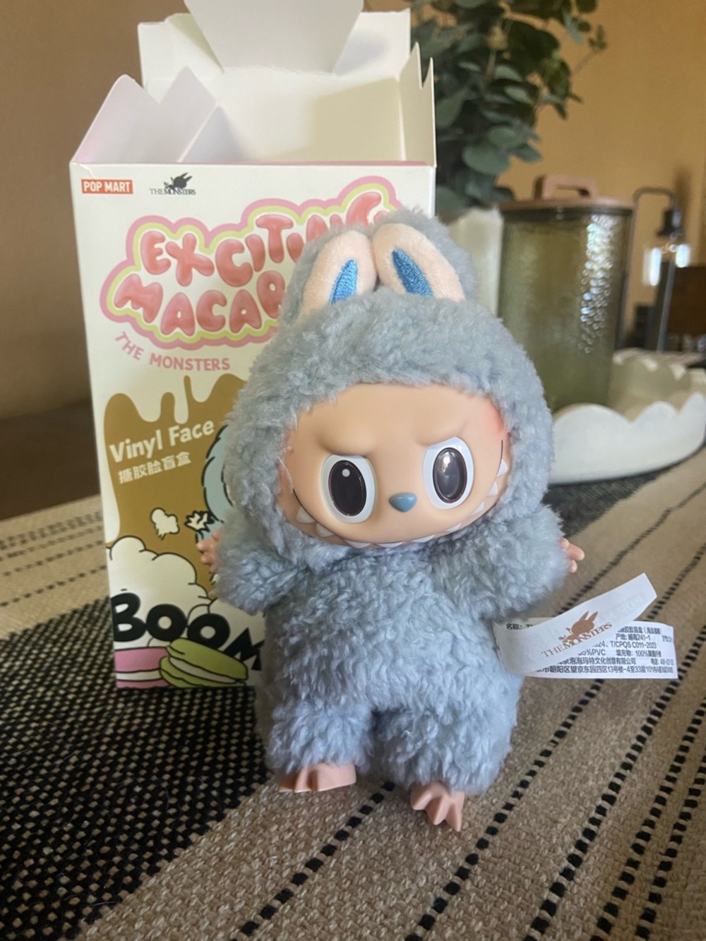 POP MART Exciting Macaron Plush Vinyl Figure
